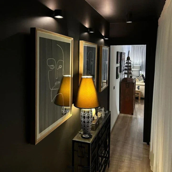 Infinity LED-vegglampe