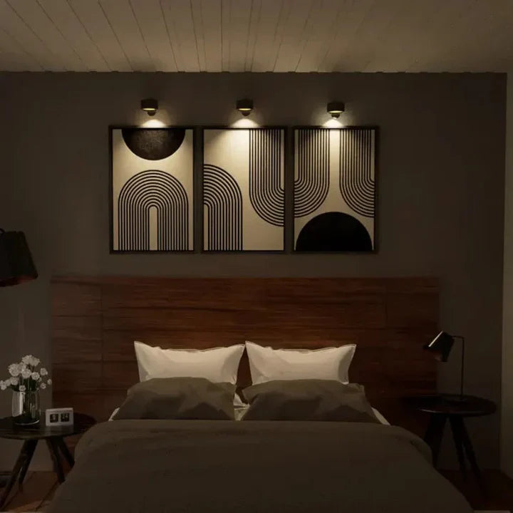 Infinity LED-vegglampe