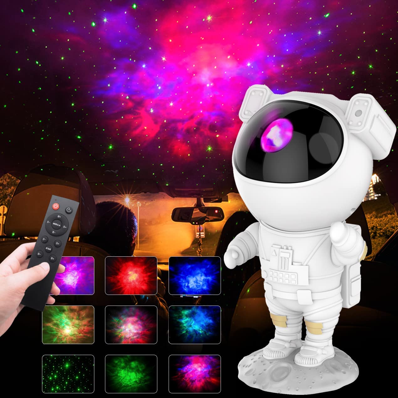 Astronaut Galaxy-projektor
